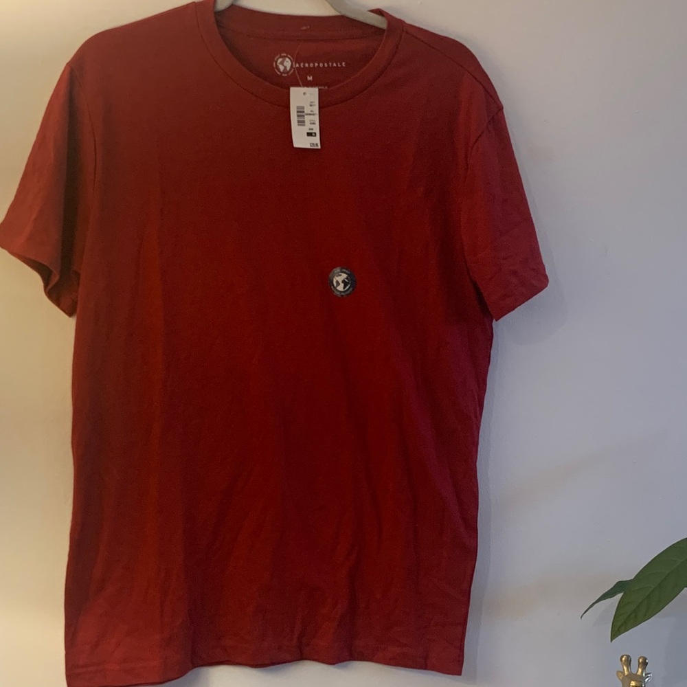 Aeropostale Rich Red Short Sleeve Tee